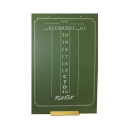 Click here to learn more about the GLD Large Chalk Cricket Darts Scoresheet.